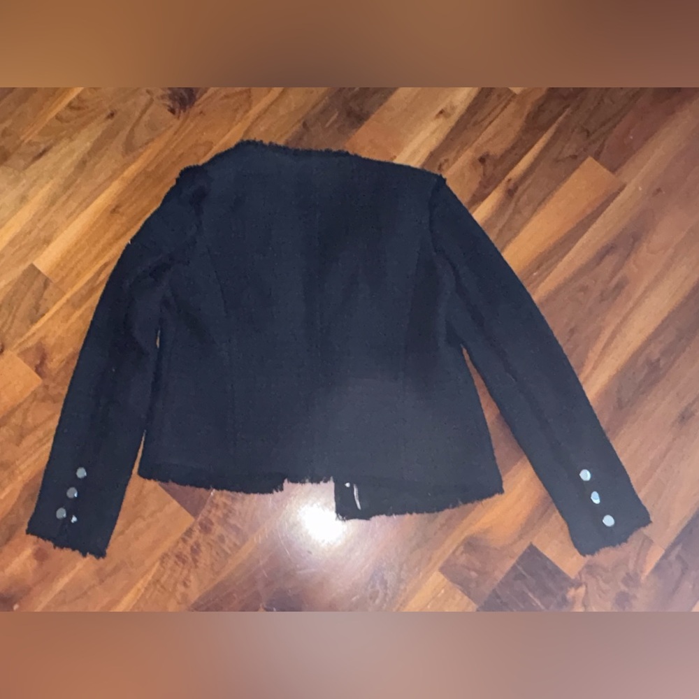 One Third Stylish Black Women's Jacket 01, ECU - Picture 12 of 13